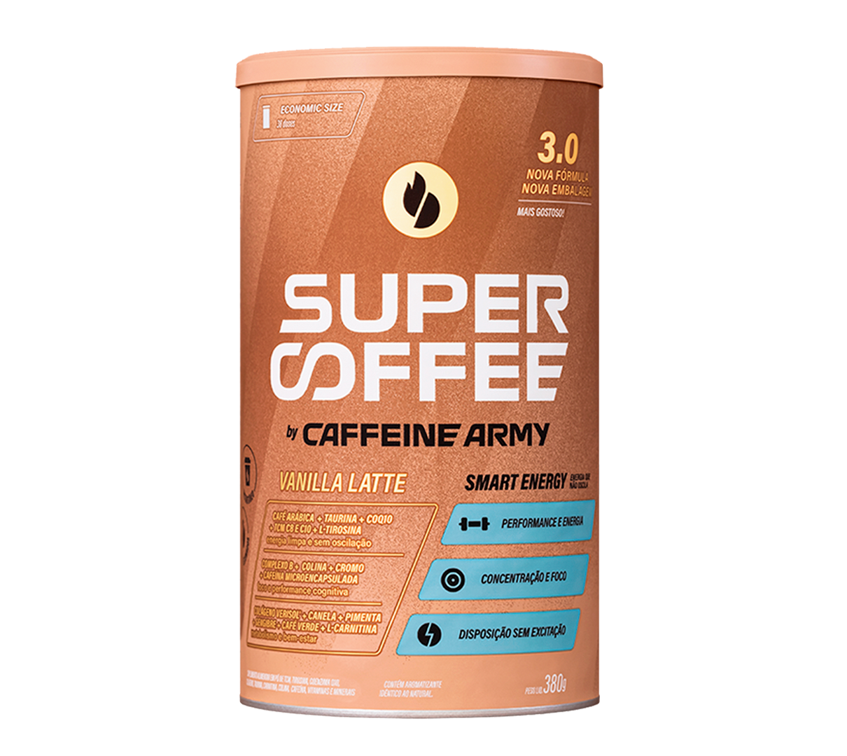 SuperCoffee Vanilla Latte 380g